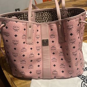 Mcm reversible tote!